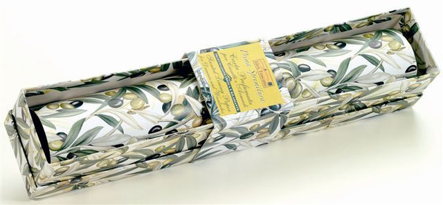 Scented Drawer Lining Paper with Olive Decor